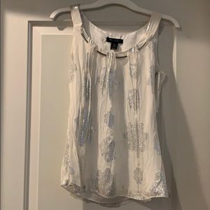 White House Black Market Silk Top